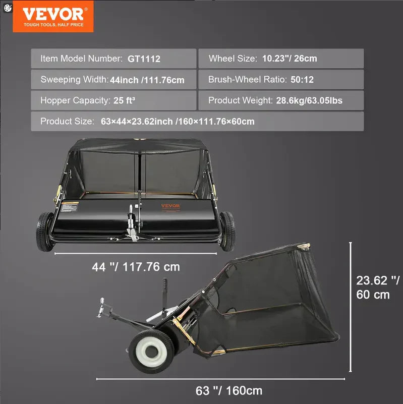 Heavy-Duty Commercial Broom