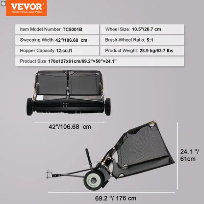 Heavy-Duty Commercial Broom